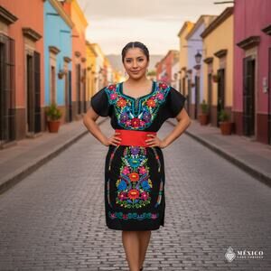 Mexican womans dress  Size M